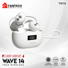 FANTECH WAVE 14 TW14 TRUE WIRELESS EARBUDS - WHITE