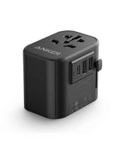Golden Connector Anker PowerExtend USB - C Travel Adapter 30W - Black