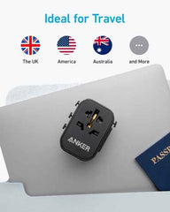 Anker PowerExtend USB-C Travel Adapter 30W - Black