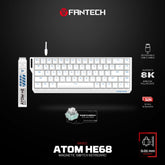 Fantech gaming keyboard for computer setup
