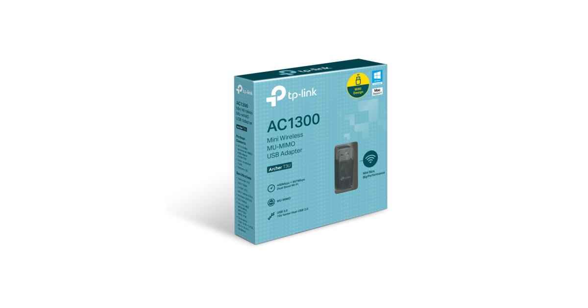 TP-Link Archer T3U AC1300 Mini Wireless MU-MIMO USB Adapter