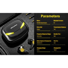 AWEI wireless Bluetooth microphone for audio recording