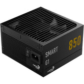 AeroCool SMART G1 850W 80 Plus Gold Fix Cable (Non-Modular) ATX 3.1 (PCIe 5.1) High-performance Power Supply w/ Low-Profile Fan Curve