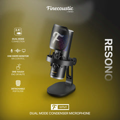 Fantech wireless microphone for audio recording