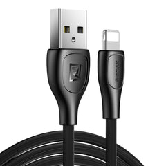 Remax Lesu Pro USB-A to Lightning Data Cable 2.1A, 1M — Black / White - RC-160I