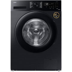 Samsung Front Load Washing Machine A+++, Eco Bubble, 9KG, 1400RPM, Black - WW90TA046AX1FH