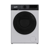 Samix Front Load Washing Machine A+++, 12KG, 1400RPM, Silver - SNK-WM12KGS