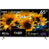 CHIQ TV 65Inch QLED UHD, Smart Google TV, 4HDMI & 2USB, 120Hz, Dolby Vision, HDR10+ - U65QM10S