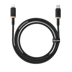 Baseus Dura Series USB-C to Lightning Fast Charging Cable 20W 1m — Black/Gold - P10377800U01-00