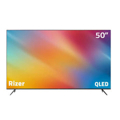G-Guard LED TV 50Inch. Smart Google QLED 4K, 3HDMI & 2USB, 120Hz, Chromecast, Voice Control - LED GG-50 CQG Riser+ QLED