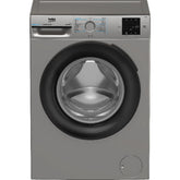 Beko Front Load Washing Machine Inverter A+++, 7KG, 1200Rpm, Grey - BM1WFU37200BS