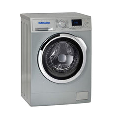 Daewoo Front Load Washing Machine A+++, Digital Inverter, 9KG, 1200RPM, Silver - DE-F912CI