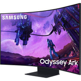 Samsung Odyssey Ark 55" Curved 1000r 4k Uhd 165hz 1ms Hdr10 Quantum Mini Led Multi View