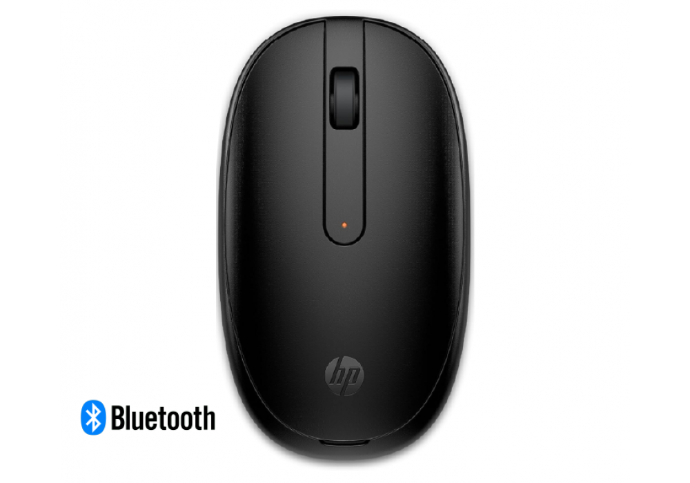 HP 240 Bluetooth® Mouse, Lock On with Bluetooth® 5.1 Wireless connectivity, Super Accurate Tracking at 1600 DPI, Sleek ambidextrous Design with Three Buttons and a Scroll Wheel