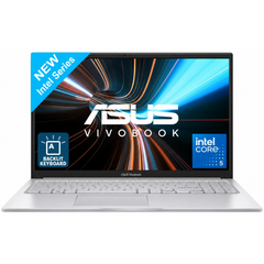ASUS Vivobook 15 (2025) F1504 Intel Core 5 10-Cores Fast Charge Better Sound Military-Grade Standard & Backlit Keyboard , Cool Silver