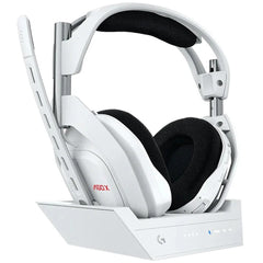 Logitech G Astro A50 X LIGHTSPEED Wireless + Base Station Gaming Headset White
