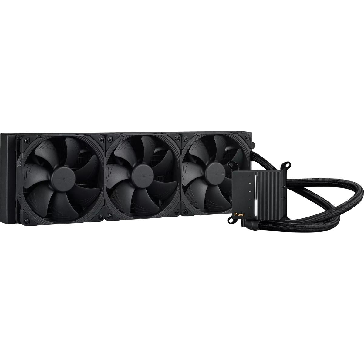 ASUS ProArt LC 420 All-In-One 420mm Ultra Performance Liquid CPU Cooler with illuminated System Status Meter w/ 3x140mm Noctua NF-A14 2000 PWM Radiator Fans | ProArt LC 420 | - CompuMe ASUS ProArt LC 420 All-In-One 420mm Ultra Performance Liquid CPU Cooler with illuminated System Status Meter w/ 3x140mm Noctua NF-A14 2000 PWM Radiator Fans | ProArt LC 420 | - CompuMe
