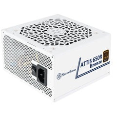 SilverStone SST-AT650R-BF-WBW ATTIS 650R AT650R white 650w 120mm power supplies Bronze