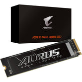 GIGABYTE AORUS 2TB Gen5 PCI-Express 5.0x4, NVMe 2.0 M.2 2280 Up to 14,500 MB/s Sequential Read & Up to 12,700 MB/s Sequential Write