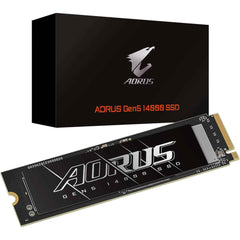 Gigabyte Aorus 2tb Gen5 Pci Express 5.0x4, Nvme 2.0 M.2 2280 Up To 14,500 Mb/s Sequential Read & Up To 12,700 Mb/s Sequential Write