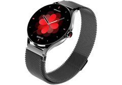 HiFuture Aura2 Fashion Smartwatch – 1.32” AMOLED Display – Wireless Calling – 24/7 Health Tracking – 100+ Sports Modes – Black