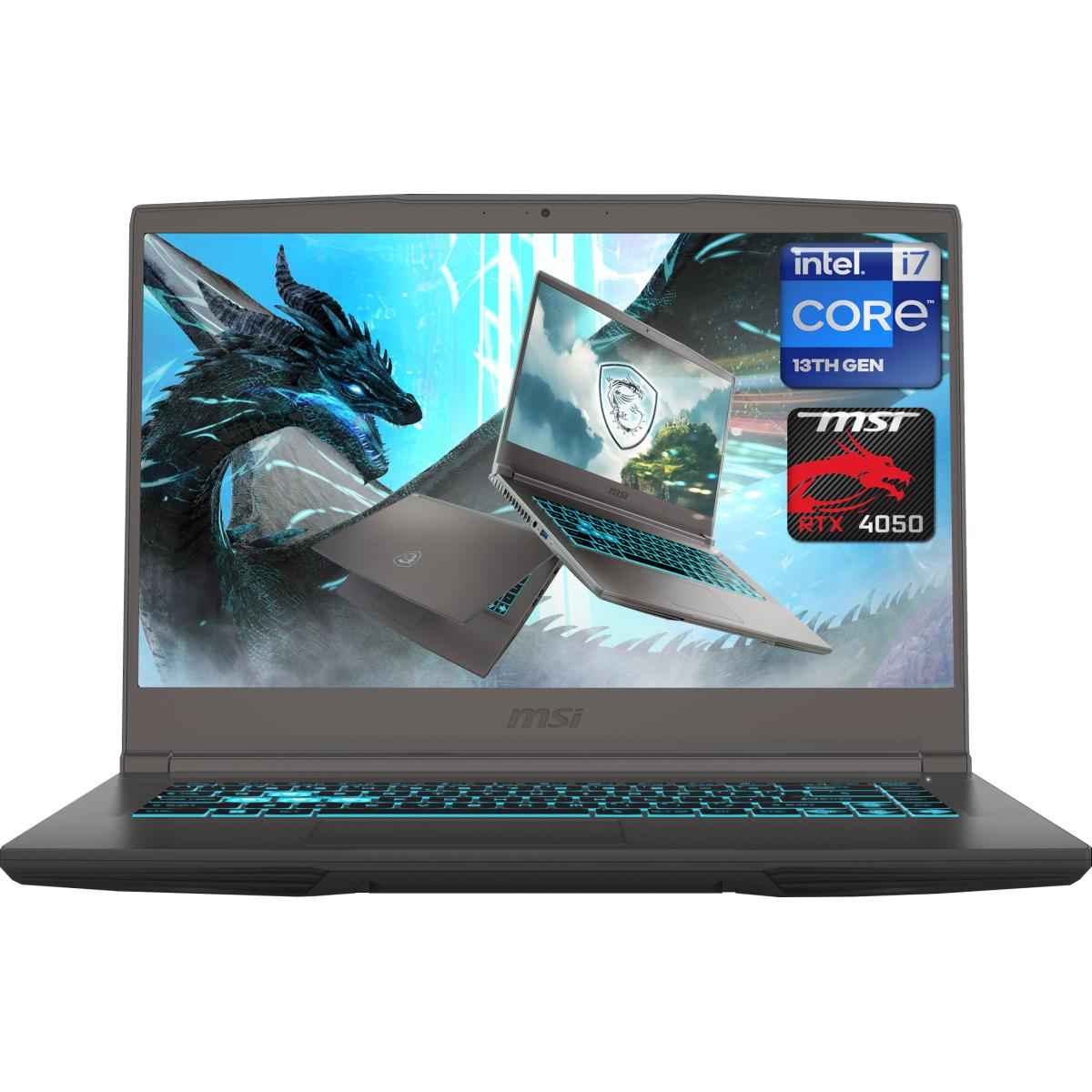Msi Thin 15 B13ve Gaming (2023) 13gen Intel Core I7 10 Cores W/ Nvidia Rtx 4050 6gb & 144hz Display Grey