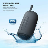 FANTECH BS159 True Wireless RMS Speaker TWS Deep Bass 10W 57mm Driver 4-Way Connectivity BT TF Card USB RGB Portable Speaker - Red