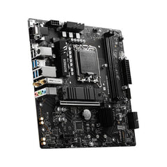 MSI B760M BOMBER Wi-Fi 6E, Intel 13th 12th Series, LGA 1700/DDR5/PCIe 4.0/2xM.2 - mATX Gaming MotherBoard