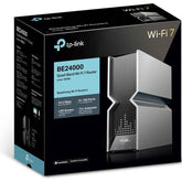 Tp Link Archer Be900 Be24000 Quad Band Wi Fi 7 Router, Dual 10gbps, X5 Ethernet Ports, Led Touchscreen, 12x Optimally Positioned Antennas, Easymesh Compatible, Silver