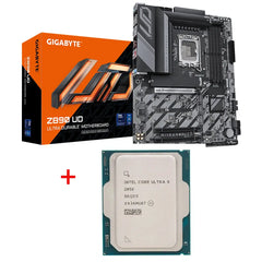 Intel Core Ultra 9 285k 24 Core Processor + Gigabyte Z890 Ud Ddr5 Motherboard Bundle