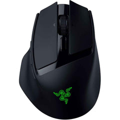 Razer Basilisk Mobile Portable Ergonomic Wireless Gaming Mouse: 10 Programmable Controls Hyperscroll Optical Switches Gen 3 Long Battery Life Ai Prompt 2.4 Ghz, Bluetooth, Usb C