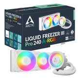 Arctic Freezer III Pro 240 A-RGB White Multi Compatible All-in-One CPU Liquid Cooler