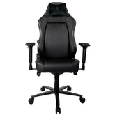 Arozzi black RGB gaming chairs Primo PU Leather Office with Recliner Swivel Tilt