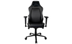 Arozzi Primo Premium PU Leather Gaming Chair Office Chair with Recliner Swivel Tilt Rocker Adjustable Height 4D Armrests Neck Pillow and Built-in Lumbar Adjustment - Black