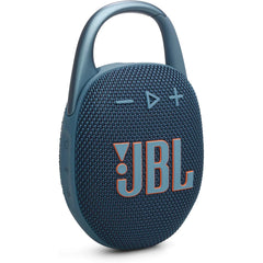 JBL Clip 5 - Ultra-Portable, Waterproof & Dustproof Bluetooth Speaker, Big Pro Sound with Punchy bass, Integrated Carabiner, Up to 12 Hours of Play, Made in Part with Recycled Materials , Blue