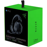 Razer BlackShark V2 HyperSpeed Wireless 2.4GHz, Bluetooth, USB, Gaming Headset, THX 7.1 Spatial Audio - 70 Hr Battery w/USB Type C Charging - Black