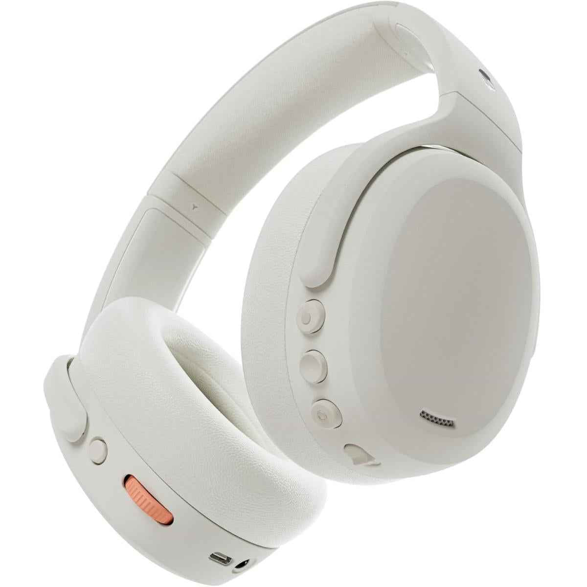 Skullcandy Crusher Anc 2 Wireless Over Ear Bluetooth Headphones With Multi Sensory Bass And Charging Cable, Aive Noise Cancelling, Up To 60 Hours Battery, Microphone For Iphone Android Bone