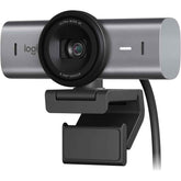 Logitech Mx Brio Ultra Hd 4k Streaming Webcam 1080p At 60 Fps Usb C Webcam Cover For Microsoft Teams, Zoom, Google Meet Graphite