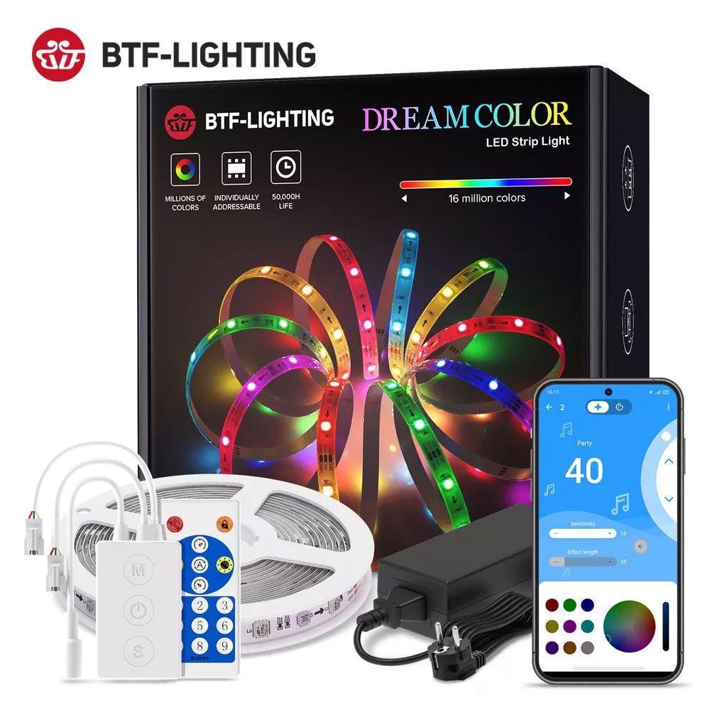 BTF-LIGHTING Dreamcolor LED Strip Light Bluetooth - CompuMe