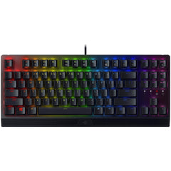 Razer Blackwidow V3 Tenkeyless Tkl Mechanical Gaming Keyboard: Green Mechanical Switches Taile & Clicky Chroma Rgb Lighting Compa Form Faor Programmable Macros