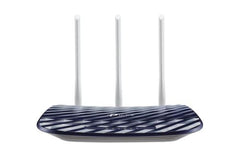 TP-Link AC750 Dual Band Wireless Cable Router, 4 10/100 LAN + 10/100 WAN Ports, Support Guest Network and Parental Control, 750Mbps Speed Wi-Fi, 3 Antennas (Archer C20) Blue, 2.4 GHz