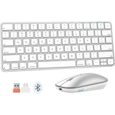 Meetion ikey C210 Wireless Ultra-thin Keyboard and Mouse Combo -White