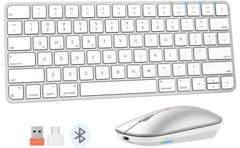 Meetion Ikey C210 Wireless Ultra Thin Keyboard And Mouse Combo White
