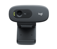 Logitech C270 HD Webcam, HD 720p