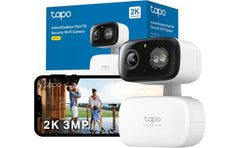 Tapo C216 2K 3MP Outdoor Camera 360°Pan/Tilt, IP65 Color Night Vision, Security Camera Outdoor WiFi, Smart AI Detection,Spotlights, Indoor Cameras House Security, CCTV, Alexa/Google