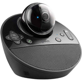 Logitech Bcc950 Conference Cam, 1080p Hd Up To 30fps Camera, Uvc H.264, Auto Focus, Camera Height Extender, Omni Direional Mic, Built In Full Duplex Speakerphone, Black