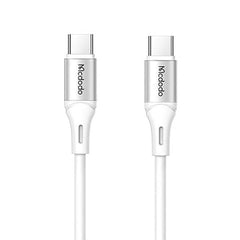 Mcdodo Ca 2211 Type C To Type C 65w 3a Fast Data Charging Cable 1.2m White - CompuMe