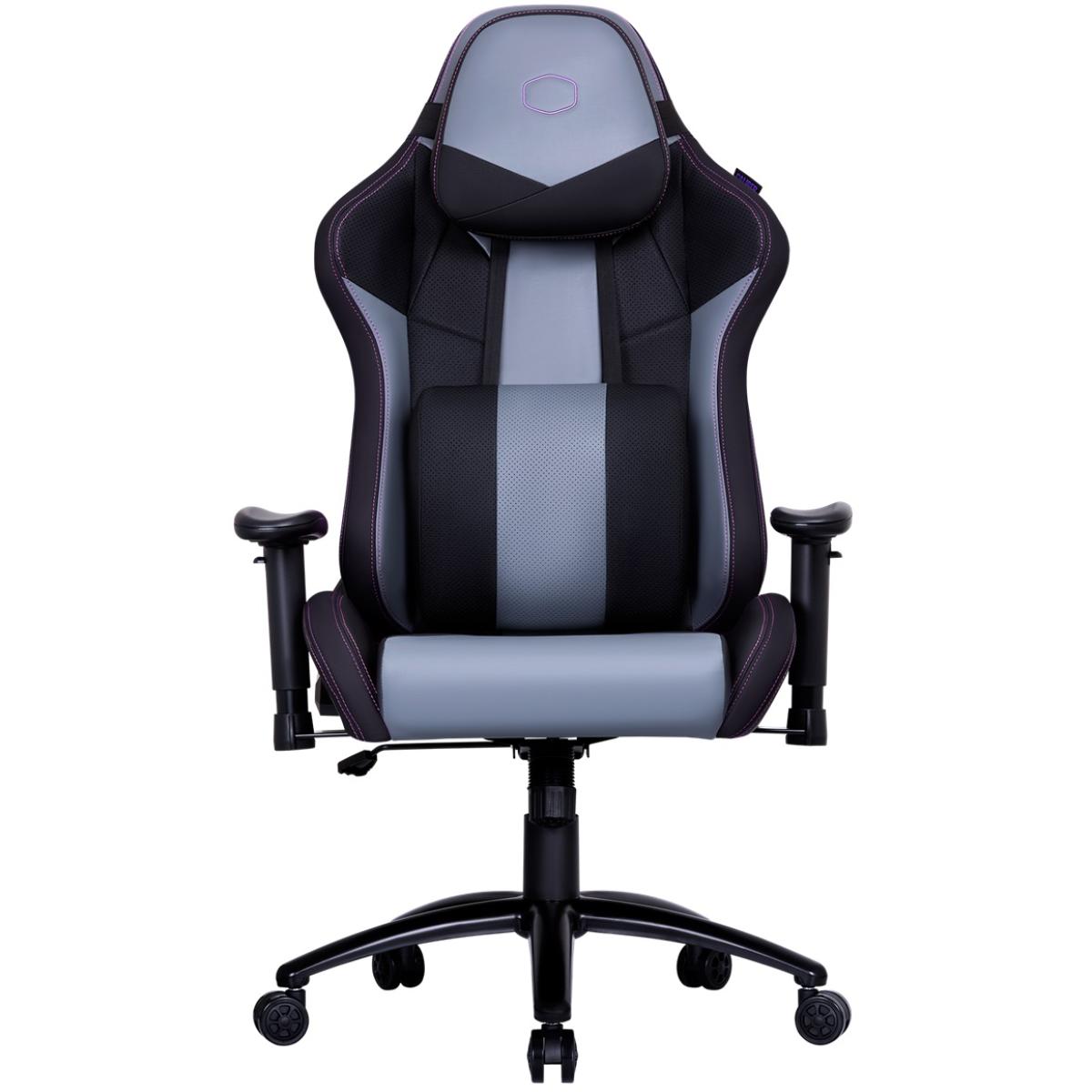 Cooler Master Caliber R3 Gaming Chair (Black), Steel Frame, Ultra Comfortable Memory Foam & PU, 2D Armrest, Up To 180° Recline & 150KG Max Weight Load | CMI-GCR3-BK | - CompuMe Cooler Master Caliber R3 Gaming Chair (Black), Steel Frame, Ultra Comfortable Memory Foam & PU, 2D Armrest, Up To 180° Recline & 150KG Max Weight Load | CMI-GCR3-BK | - CompuMe