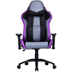 Cooler Master Caliber R3 Gaming Chair (Purple), Steel Frame, Ultra Comfortable Memory Foam & PU, 2D Armrest, Up To 180° Recline & 150KG Max Weight Load | CMI-GCR3-PR | - CompuMe