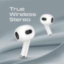 Promate FreePods-2 High Fidelity In-Ear Bluetooth v5.0 w/ Built-in Mic 25H Playback Time Auto Pairing & Wireless Charging Case - White